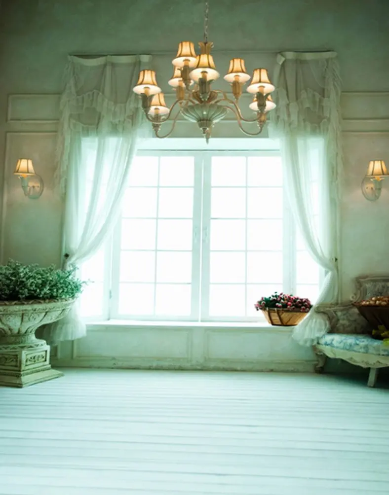

5x7ft Wooden Floor Living Room Photography Backdrops Photo Props Studio Background