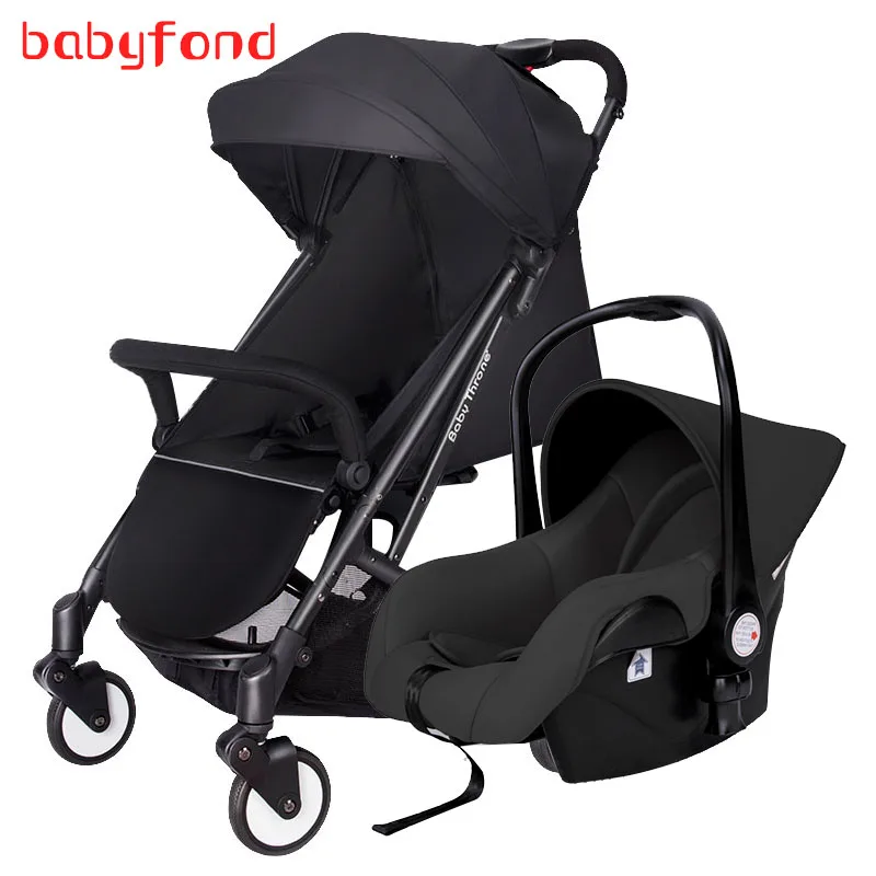 

Light folding baby stroller babythron 3 in 1 baby stroller baby carriage boarding stroller travel bb car newborn travel stroller