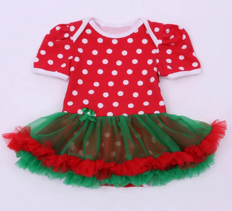 Детские новогодние зимние комбинезоны платья для девочек Санта Снеговик олень детская одежда Рождественский костюм наряды детская праздничная одежда - Цвет: 3