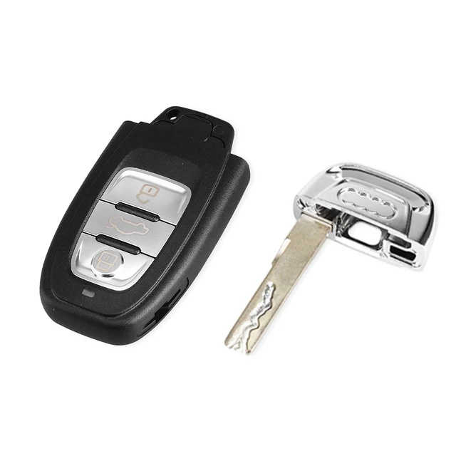 Dandkey 1x Replacement Fob 3 Buttons Smart Remote Key Shell For Audi A3