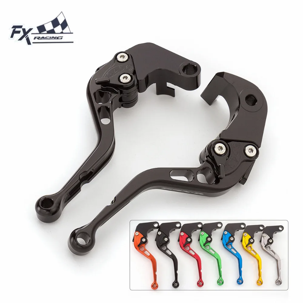 With Logo GSXR CNC Motorcycle Brake Clutch Levers For SUZUKI GSXR1100