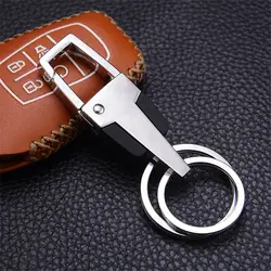 BYCOBECY новый металлический мужской автомобильный поясной держатель для ключей с пряжкой Модный деловой подарок подвеска на заказ