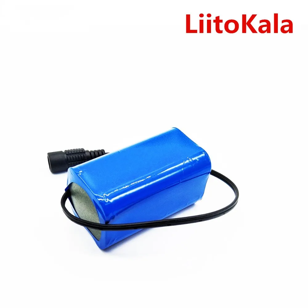 Liitokala 7,4 V 8,4 V 4400 mAh батарея 18650 батарея 4.4ah аккумуляторная батарея для велосипедных фонарей/CCTV/камера/электрическая