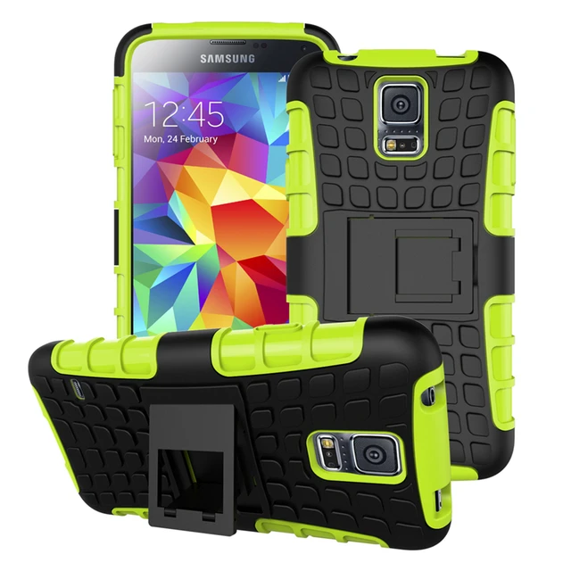 LELOZI Outdoor Armor Rugged Hybrid Hard PC Plastic TPU Rubber