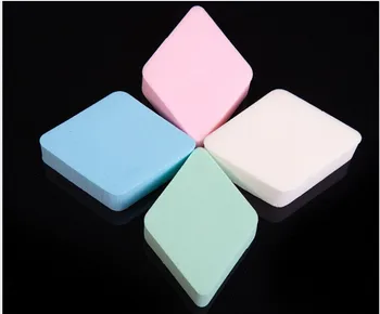 

40pcs/lot Latex Free Songe Puff Facial Face Sponge Makeup Cosmentix Powder Puff English package 45*45*20T 4pcs/bag total 10bags