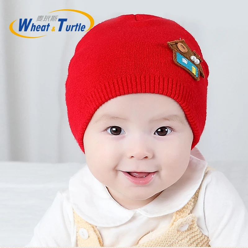 Mother Kids Baby Clothing Accessories Hats Caps Unisex Knitted