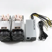 2 шт б/у Antminer Z9 Mini 10k Sol/s 300W с 1pc BITMAIN APW3 1600W PSU Asic Equihash Miner Mine ZEN ZEC BTG