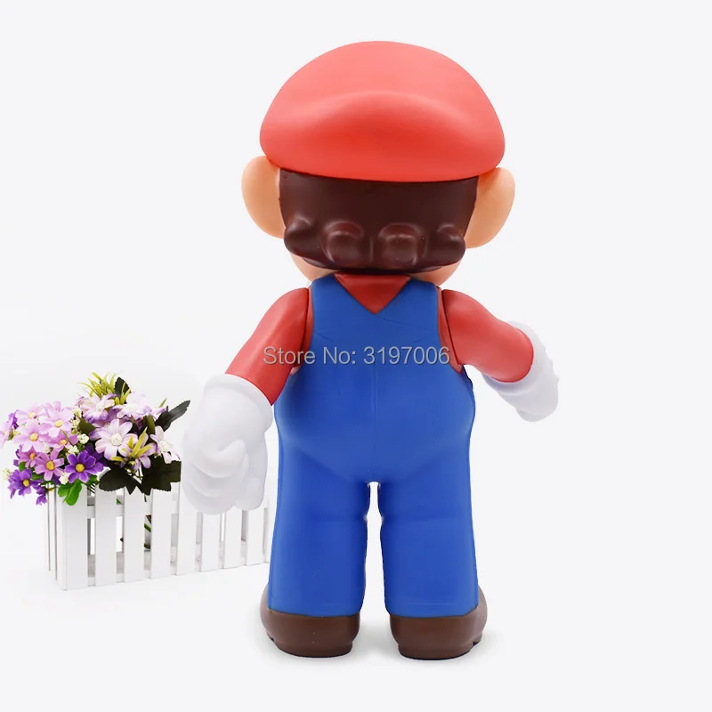 Free Shipping Super Mario Bros Mario PVC Action Figure Collection Toy Doll 9\