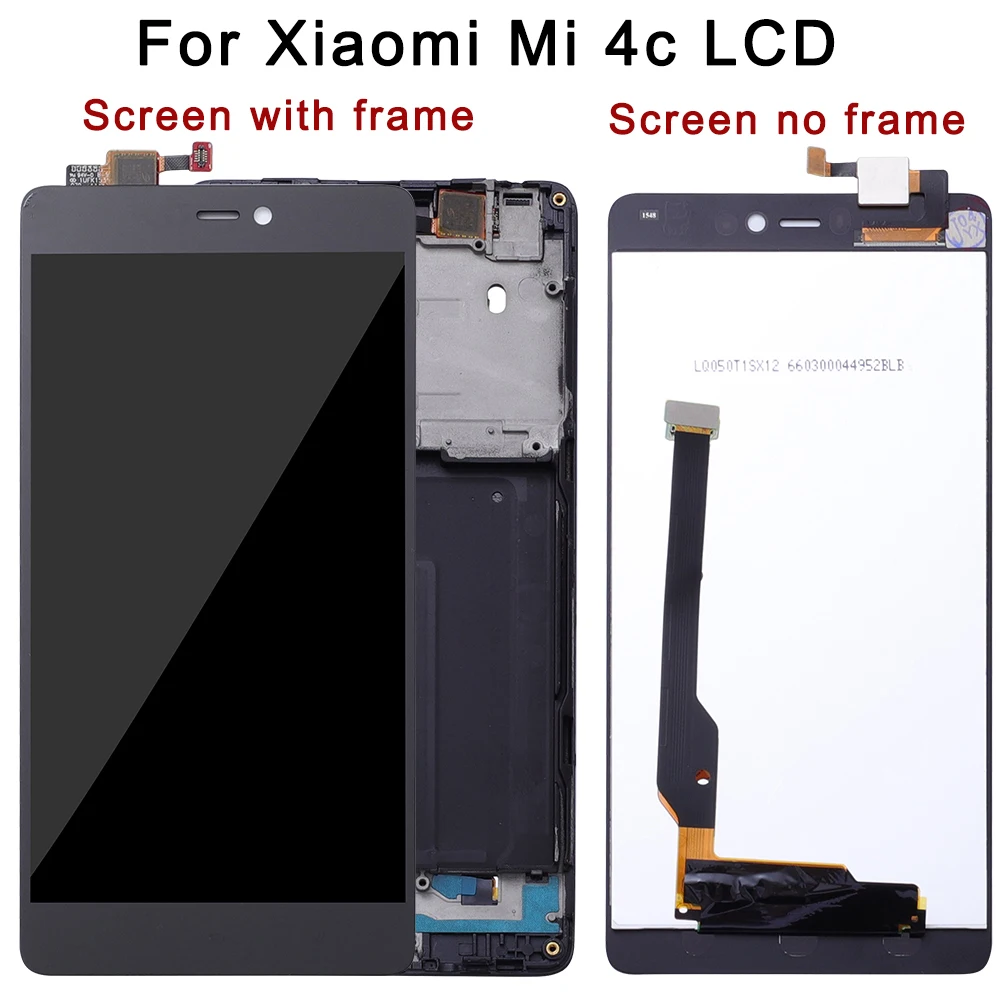 

5.0" Original Display For XIAOMI Mi4 LCD Touch Screen with Frame for Xiaomi Mi4C LCD Display Mi 4 4C 4i Mi4i LCD Replacement