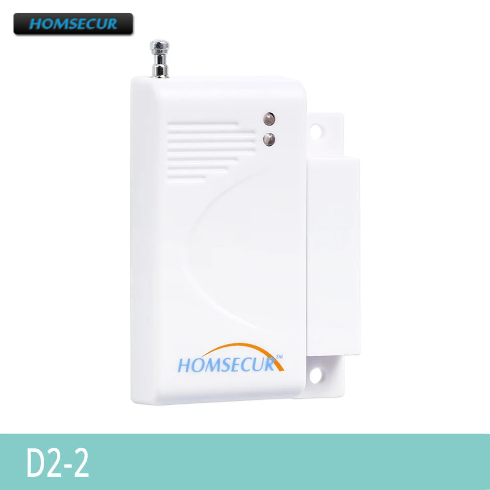 HOMSECUR (1 шт./2 шт./4 шт. на выбор) D2 2 беспроводной дверной датчик для нашей системы