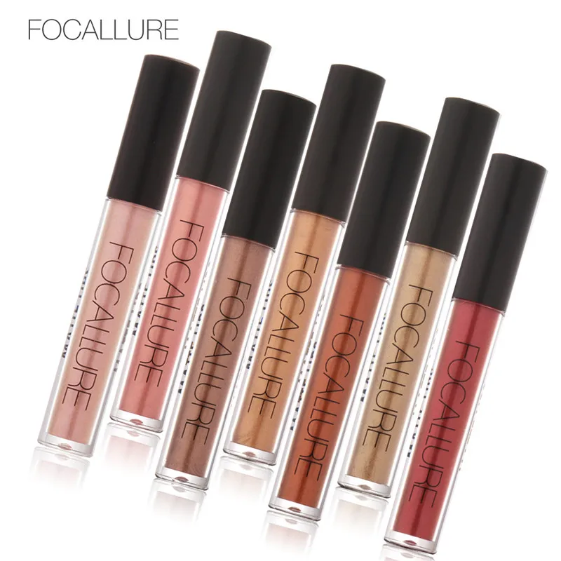 

NEW Metallic Pearlescent Non Fading Lip Color Matte Face Long Lasting Liquid Lipstick Gold Lipstick Metal Color Lip Makeup