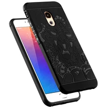 Ультра тонкий Рисунок дракона гель ТПУ чехол для Meizu Pro 6 Pro6 чехол противоударный дизайн лезвия мягкая задняя крышка Fundas