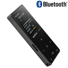Bluetooth MP3 плеер с динамиком сенсорный экран hi fi fm радио мини USB mp3 Спорт MP 3 HiFi музыкальный плеер портативный металлический walkman