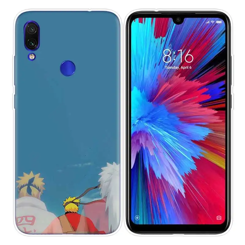 Чехол аниме Наруто для Xiao mi Red mi Note 7 8T 7S K20 8A S2 6 6A 7A 5 Pro mi Play 9T A1 A2 8 Lite Poco F1 силиконовый чехол для телефона