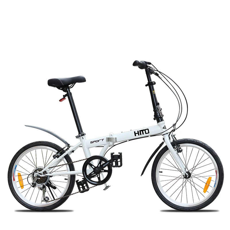 New brand 20 inch wheel carbon steel frame 6 font b speed b font folding mountain