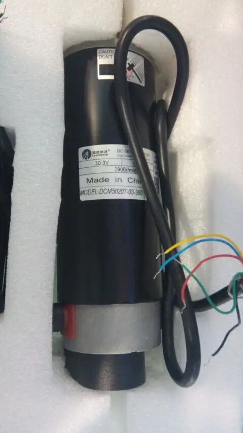 US $106.98 New Leadshine DC Servo Brush Motor DCM5020703360 Work 2448VDC Output 03NM To156NM Work With Drive DCS810S Brush Servo Motor