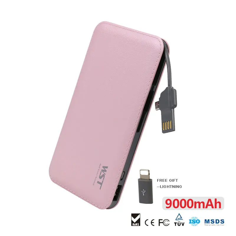 Power bank 9000mah deals