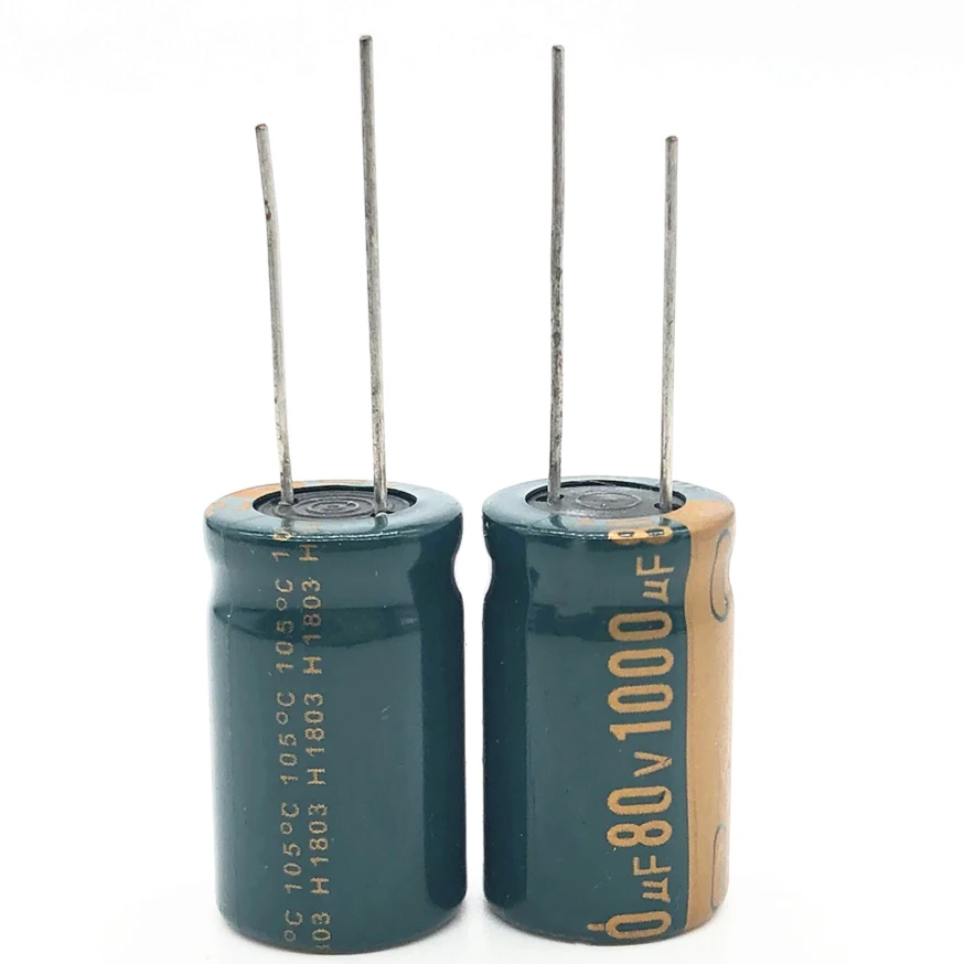 10 30pcs/lot 80V 1000UF 16*25mm Low ESR/Impedance high frequency