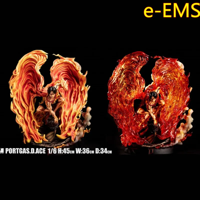

Anime ONE PIECE Fire Fist Portgas D Ace Born Of Fire GK Resin Statue Action Figure Collection Model Toy G2585