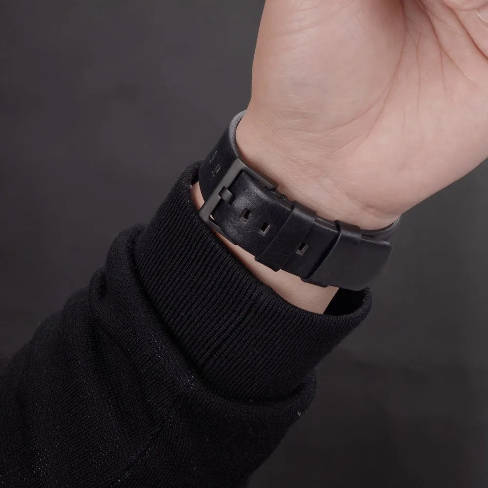 EACHE очень длинный высококачественный ремешок из натуральной кожи для Apple Watch 42 мм для мужских кожаных ремешков для i Watch Series 1 2 3 4