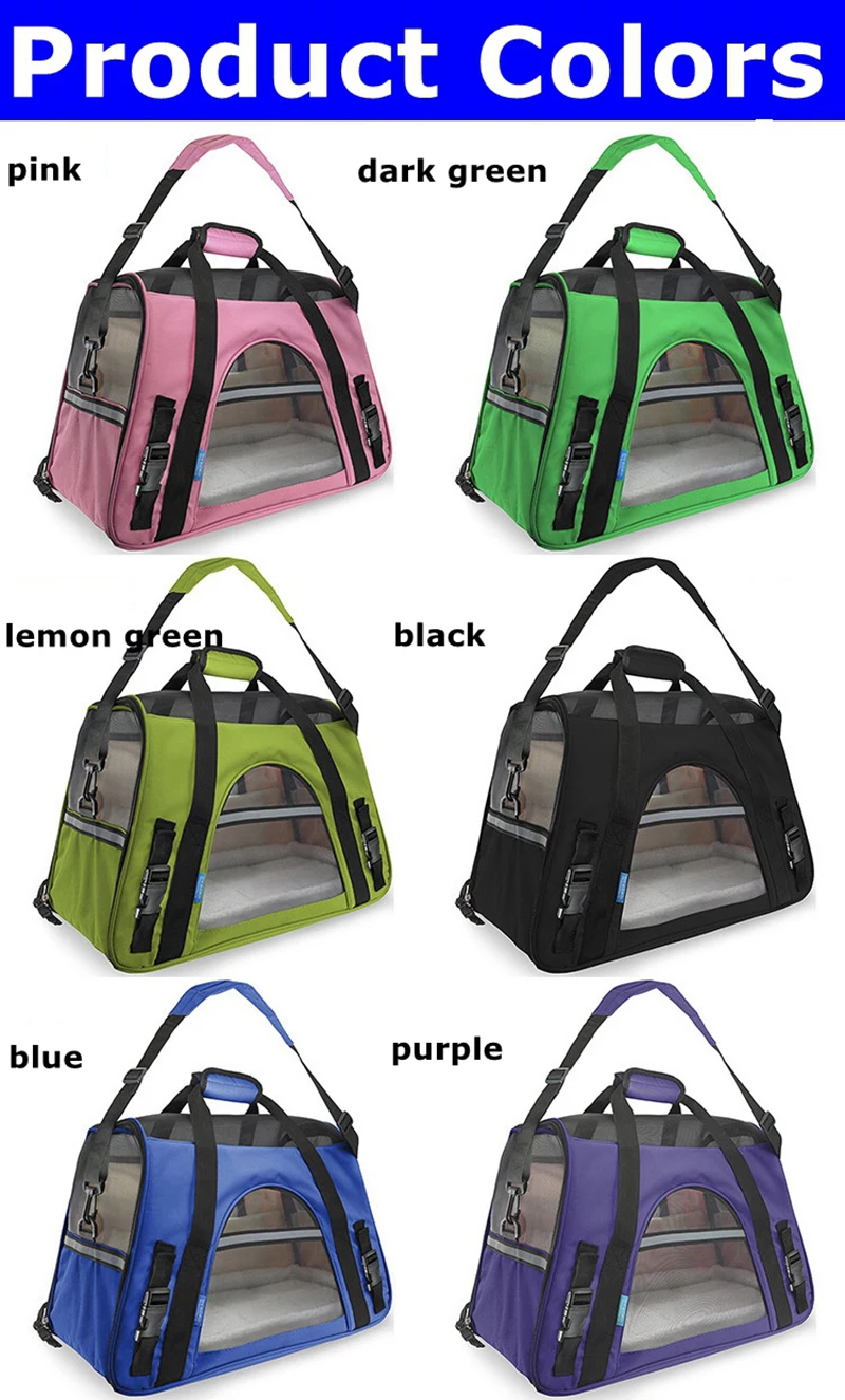Breathable Pet Dog Carrier Fashion Handbag Portable Pet Cat Carriers Dogs Outdoor Travel Bag Shoulder Carry Bag Dog Cage Cat Bag5