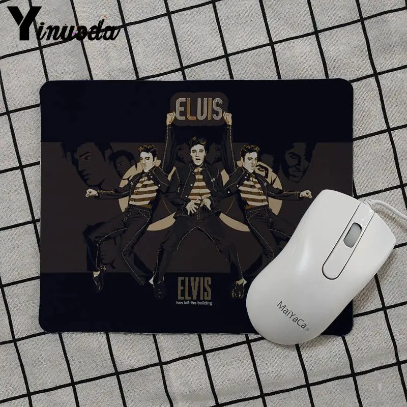 Yinuoda винтажные классные подставки для мыши Elvis Presley под заказ компьютерный Аниме