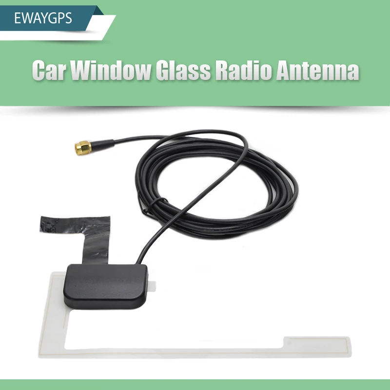 Car Window Glass Mount DAB Digital Car Radio Aerial Antenna SMB Right