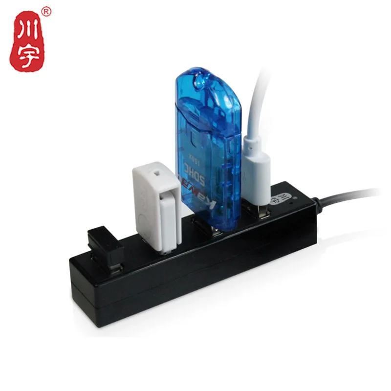 Kawau высокая скорость 4 порта USB 2 0 концентратор порт портативный разветвитель для