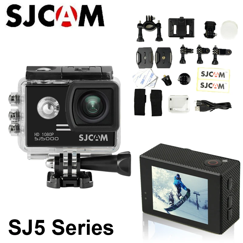 

SJCAM SJ5000 Series SJ5000/ SJ5000X/ SJ5000 WIFI Camera Waterproof 2.0 LCD Action Original Camera HD 4K Sports DV Camera