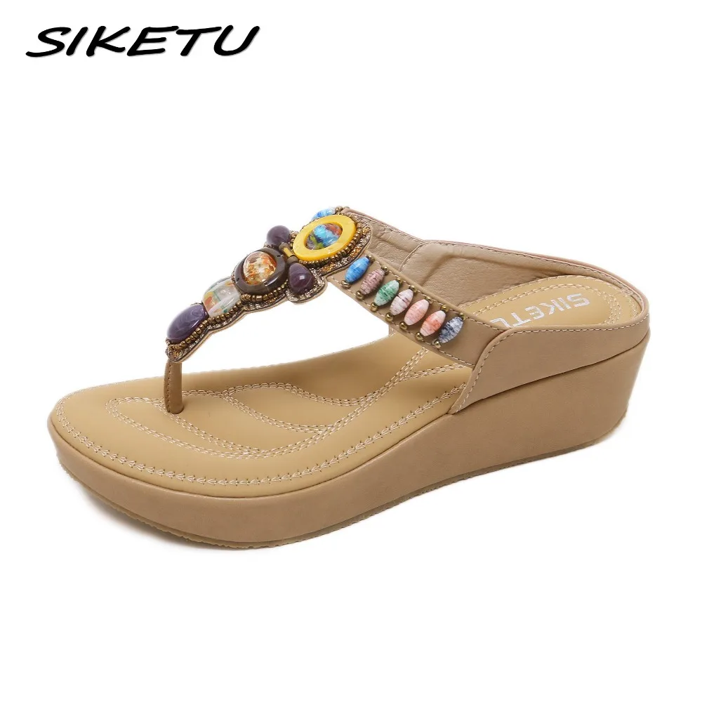 SIKETU-2019-Summer-Women-Wedge-Platforms-Slippers-sandals-Flip-flop ...