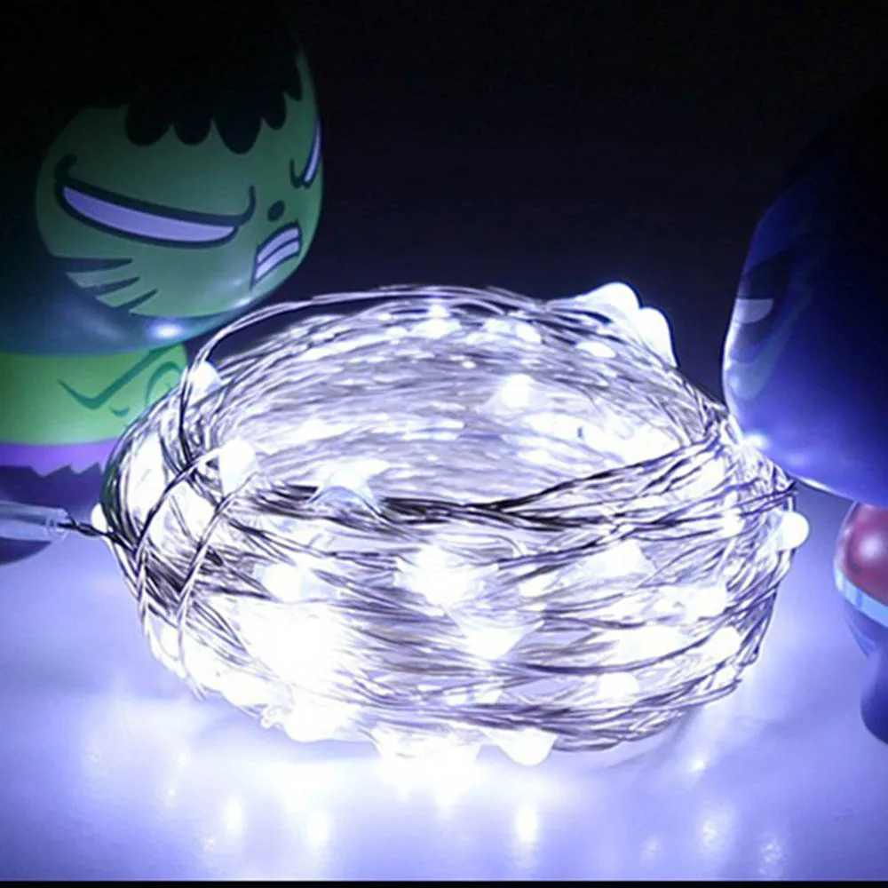 Гирлянда с медной проволокой 10 м 100 светодиодов|lamp purse|light led lamplight streamer |