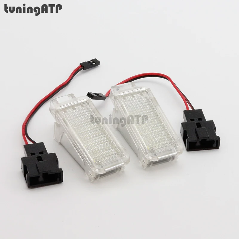 18 SMD LED font b Interior b font Door Courtesy Boot Trunk Foot Glovebox Lights for