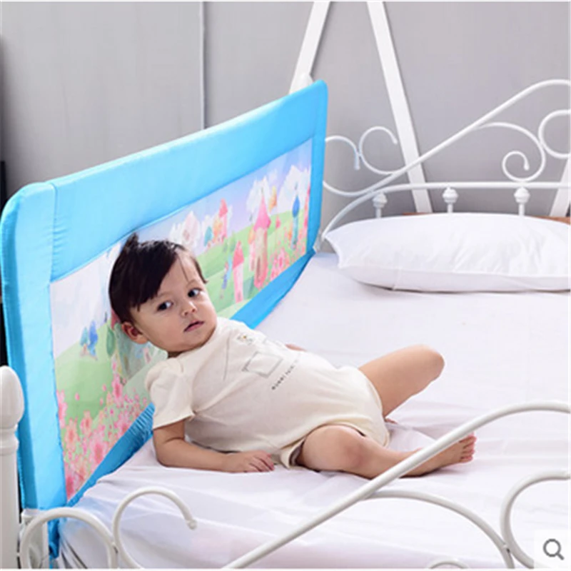 

Portable bed bar crib guardrail children's play fence security door double crib safety fence children's guardrail