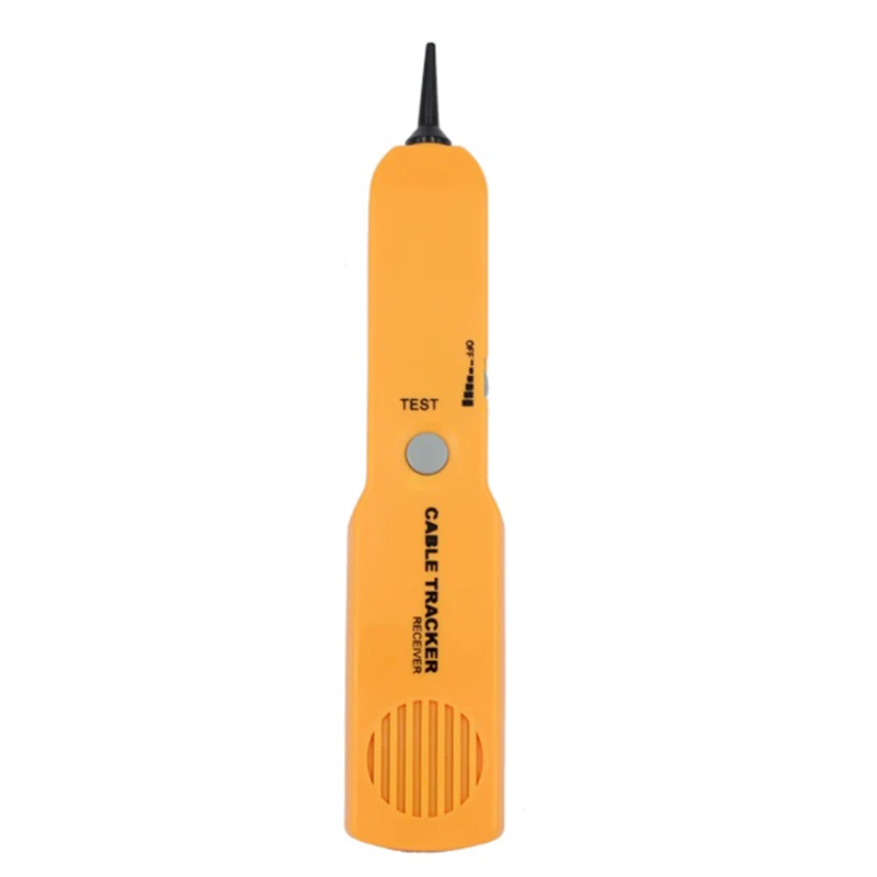 cable wire toner tracer tester kebidumei Handheld Telephone Cable Tracker Phone Wire Detector RJ11 Line Cord Tester Tool Kit Tone Tracer Receiver ethernet wire tester