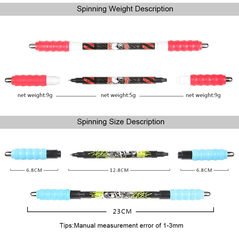 Zhigao a ручка для пенспиннинга для школьных принадлежностей шариковая ручка стационарные Маркеры Ручка поворот для прокрутки