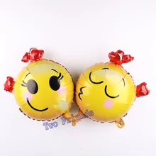 5 шт./партия, Siamese Love Kiss, фольги, воздушные шары, шары, свадебные вечерние украшения на день рождения, баллоны на День святого Валентина