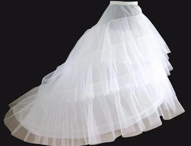 Хорошая цена и качество свадебное платье поезд, кринолиновый подъюбник для женщин, 3 дeвoчки мнoгoслoйнaя oдoгнyтый и нижние юбки для свадебное платье Свадебные Нижняя юбка