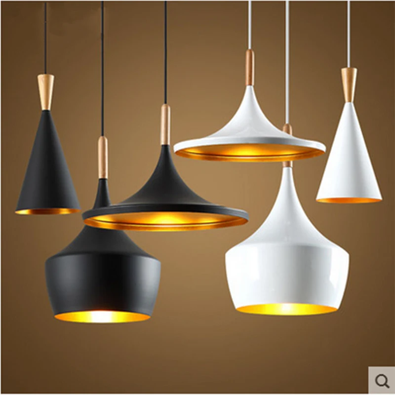 

Simple creative instrument vintage Hang lamp pendant lights led lights for home nordic pendant light fixtures loft style hanging
