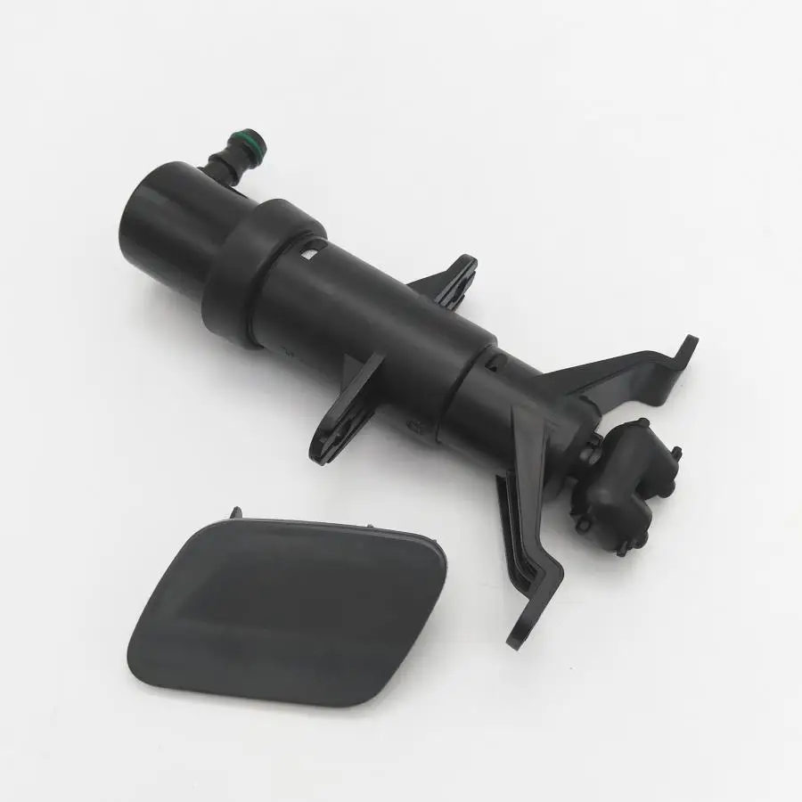 VW Touareg 2002 2003 2004 2005 2006 Front Bumper Headlight Washer Lift Cylinder Spray Nozzle Jet And Cover Cap Left Side