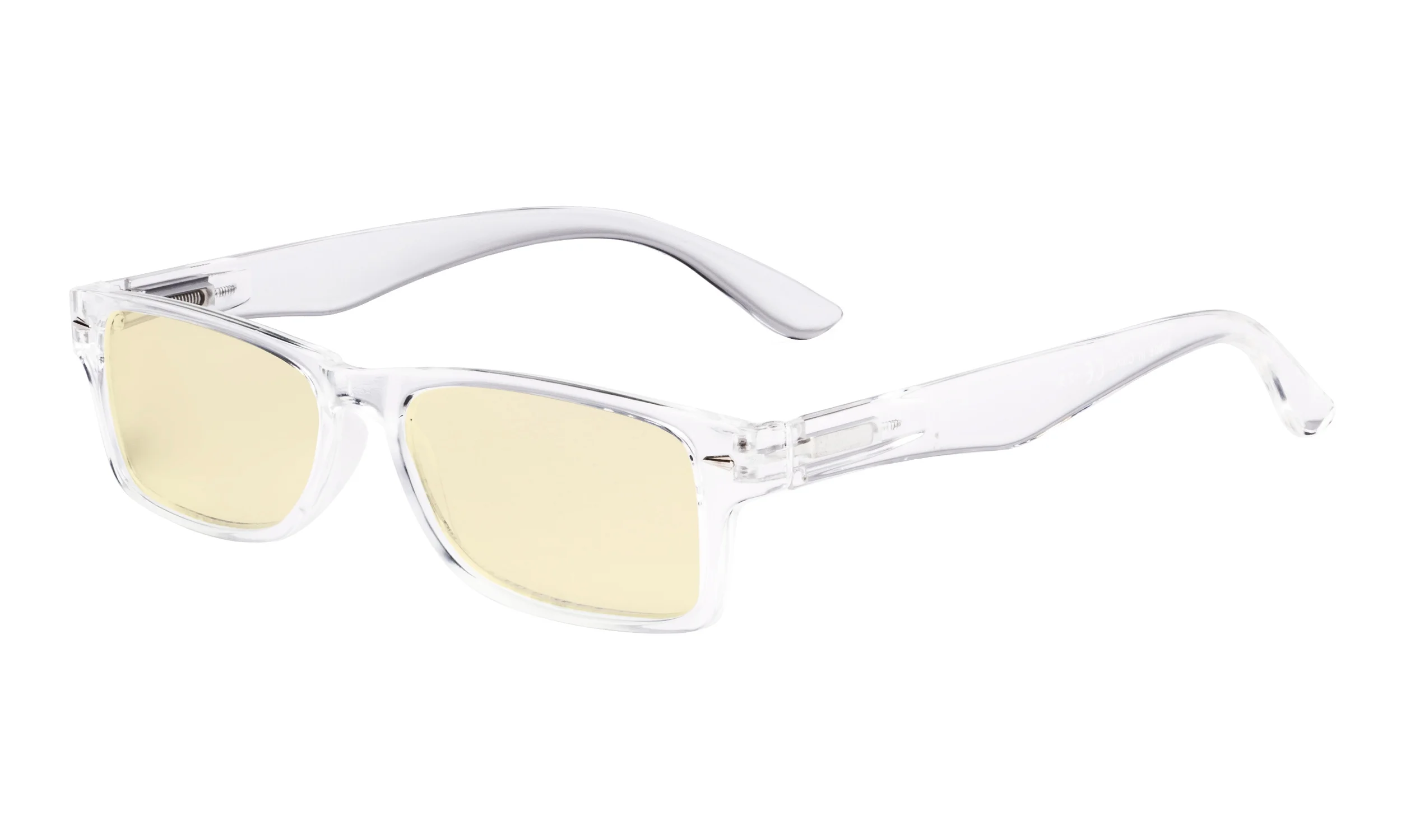 Clear TM066 Eyekepper женские синие светильник блокировка очки для чтения с желтым фильтр объектива-дизайн компьютера карт ридеры Для женщин - Цвет оправы: Clear