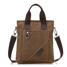 Hot! haute Qualité Mode Multifonction Hommes Toile Sac Fourre-Tout Décontracté Épaule Bandoulière hommes Voyage Sac Hommes Messenger Sacs