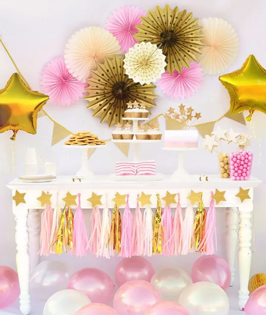 happy birthday decoration for girls pink theme baby shower