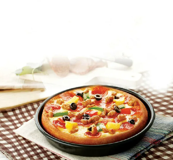 6 inch/8 inch /9 inch pizza pan Pie Baken Mould Black ...