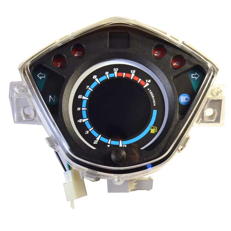 Universal Fit Motorcycle LCD Speedometer Tachometer Odometer For Honda