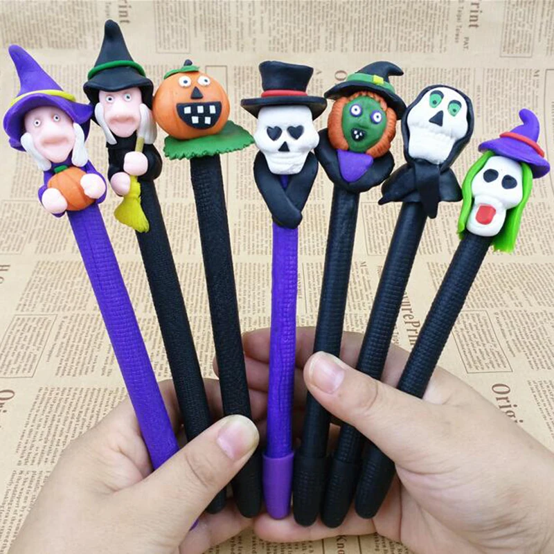 

Halloween Ballpoint Pen All Hallows' Day Pen All Saints' Day Ball Pen Novelty Festival Hallowmas Roller Ball Pen