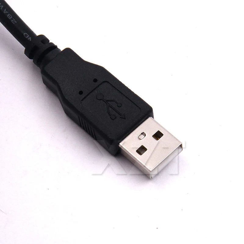 1 шт. USB 2,0 кабель-удлинитель с винтовым креплением на панель M/F 30 см 50 см 1 м 1,5 м соединительный кабель-адаптер черный