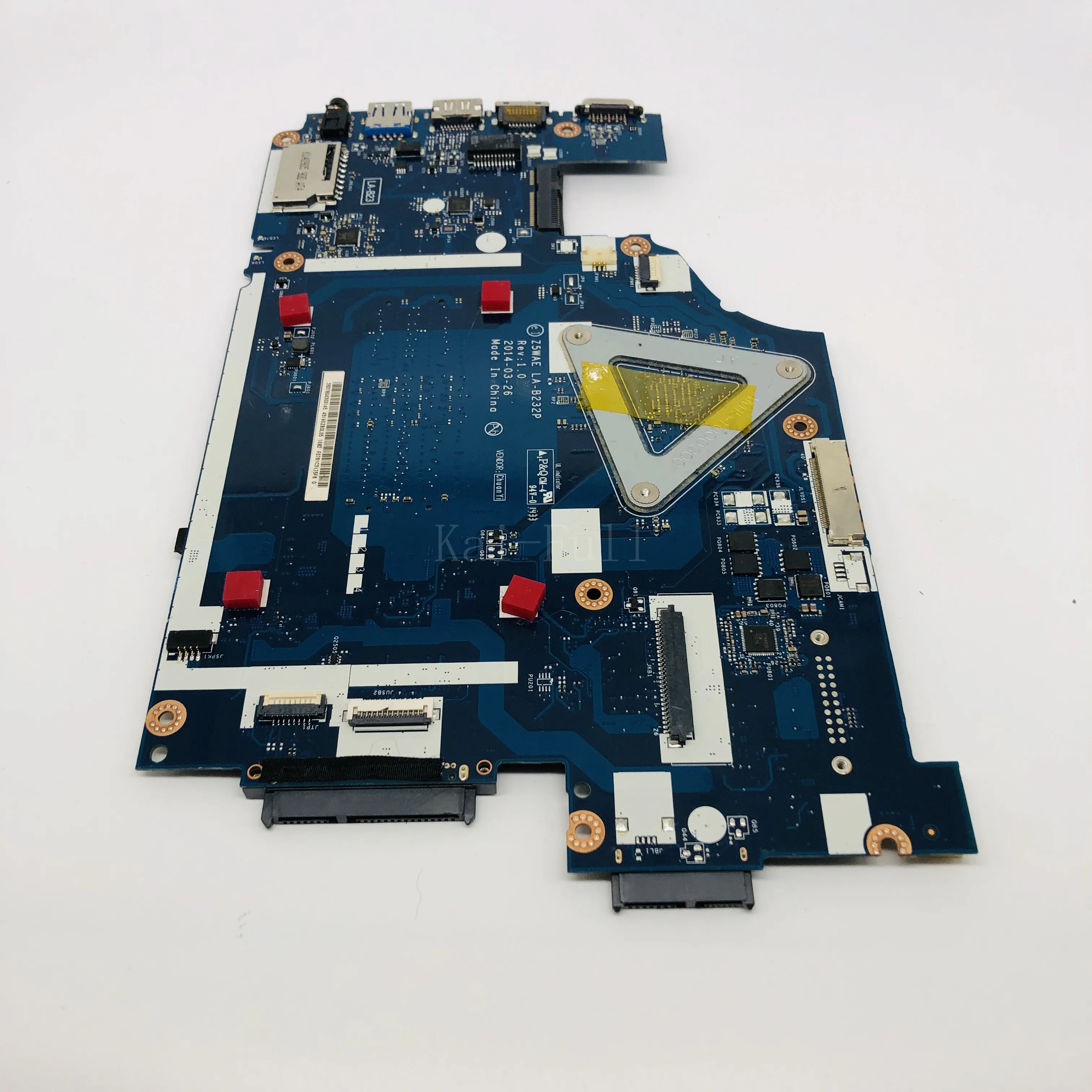 Для ACER aspire E5 521 материнская плата для ноутбука A6 6310U ЦП Z5WAE LA B232P NBMLF11004|Материнские