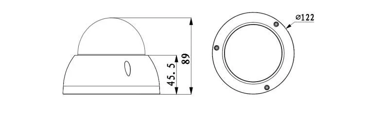 Dahua 4MP IP камера IPC-HDBW4433R-ZS и PFB203W POE варифокальный моторизированный объектив 2,7 мм~ 13,5 мм H2.65 IR50M со слотом для sd-карты