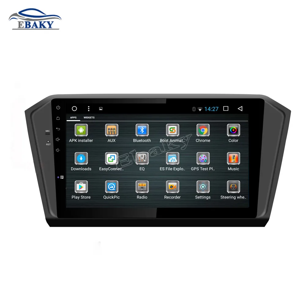 Top NaviTopia 10.1inch 1GB/2GB RAM Quad Core/Octa Core Android 7.1/8.1 Car DVD Radio for VW Magotan 2017 with GPS/wifi/maps 4