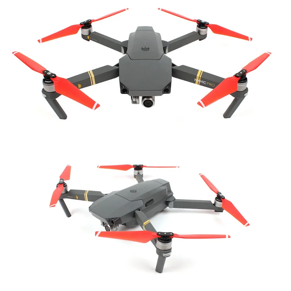 4 шт., 2 пары 8330F пропеллеры Quick-release складной цветной реквизит для DJI Mavic Quadcopter камера drone аксессуары